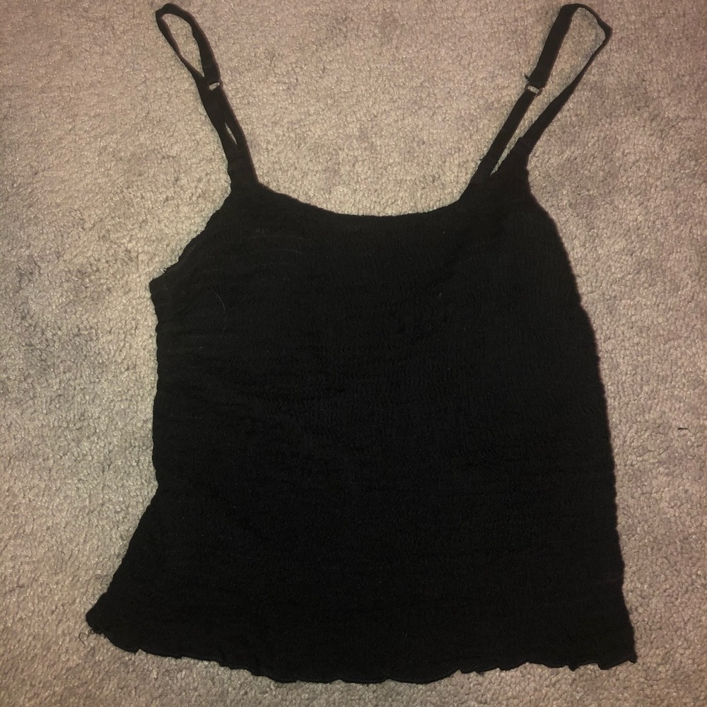 Black Crop Top